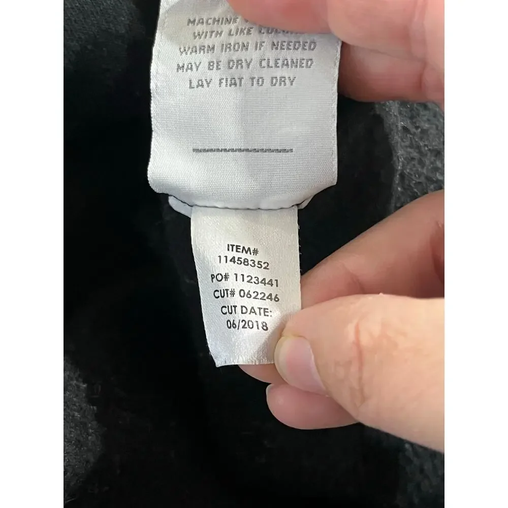 Torrid Women's Black & Grey Varsity Bomber Jacket SIZE 3 - Picture 7 of 7